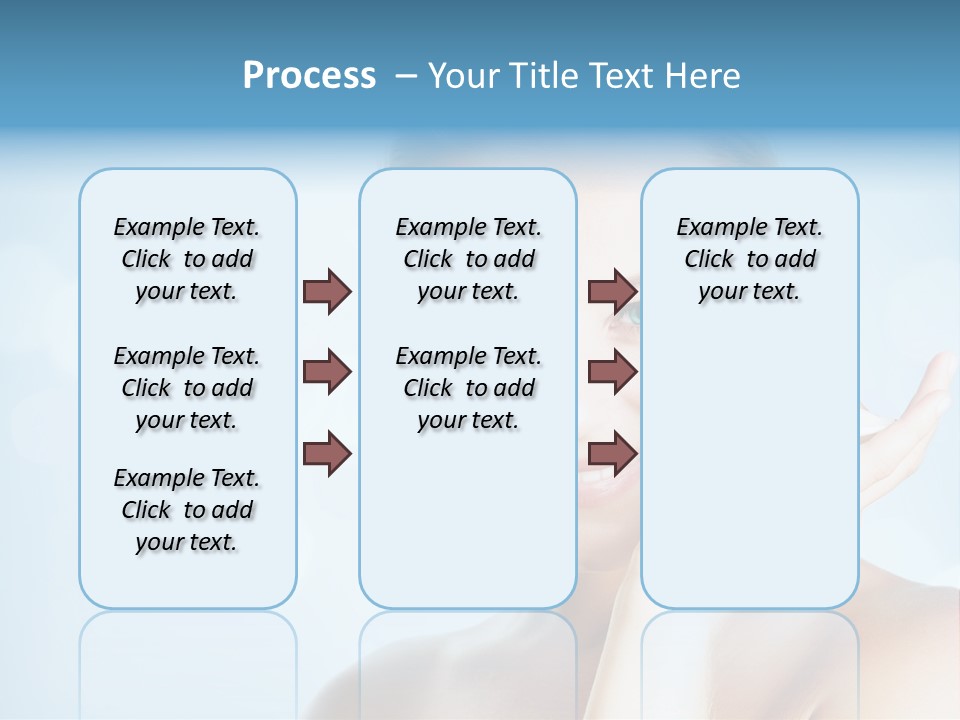Facial Face Clean PowerPoint Template