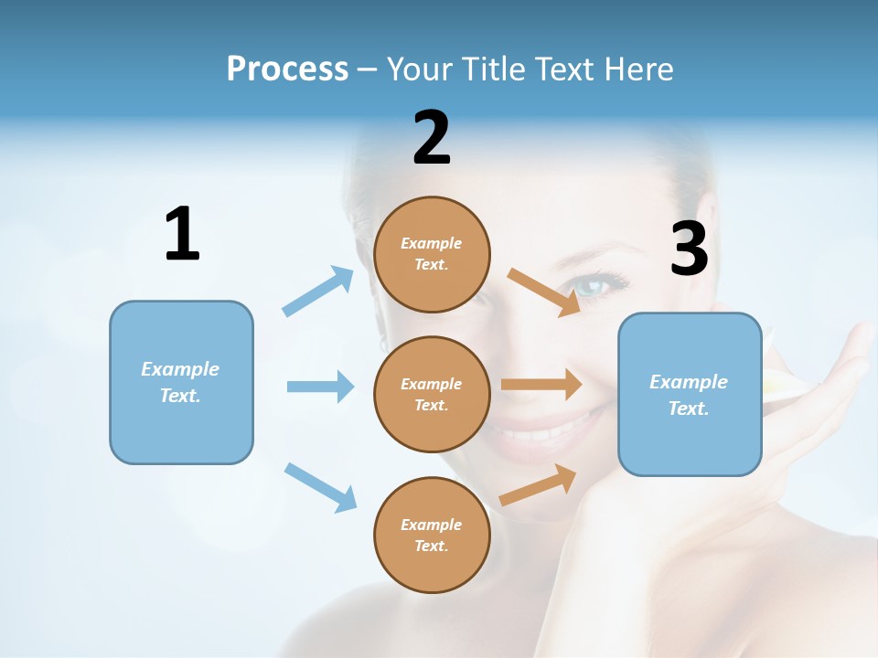 Facial Face Clean PowerPoint Template