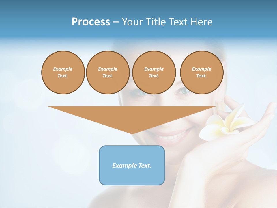 Facial Face Clean PowerPoint Template