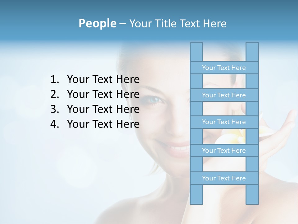 Facial Face Clean PowerPoint Template
