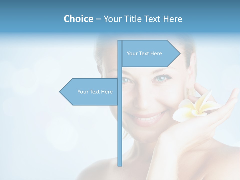 Facial Face Clean PowerPoint Template