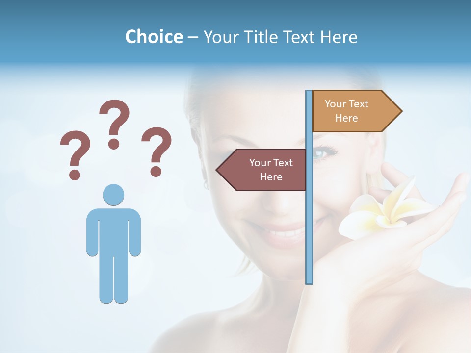 Facial Face Clean PowerPoint Template