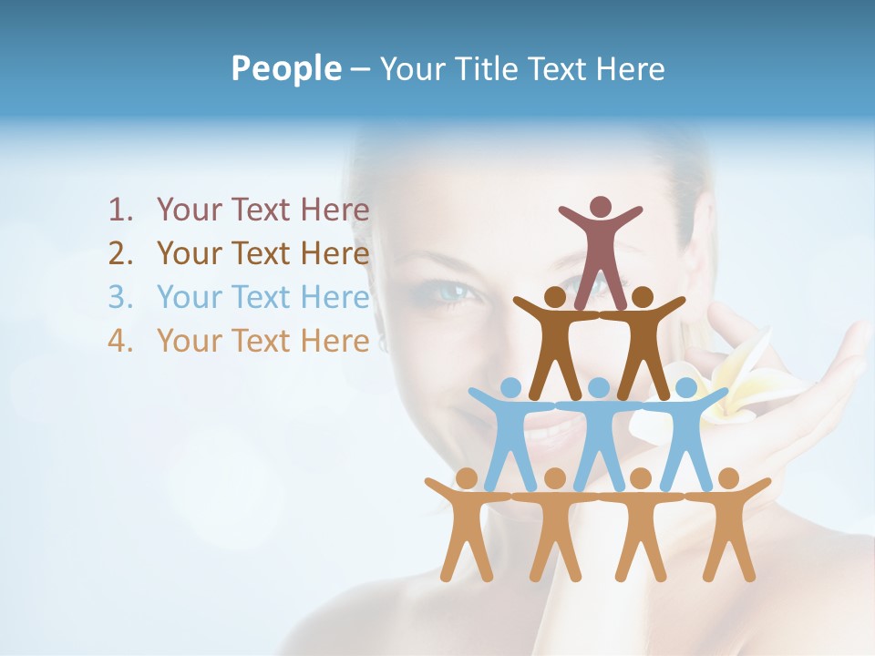 Facial Face Clean PowerPoint Template