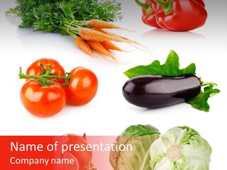 Food Tomato Still Life PowerPoint Template