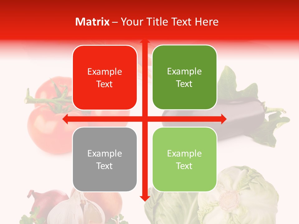 Food Tomato Still Life PowerPoint Template