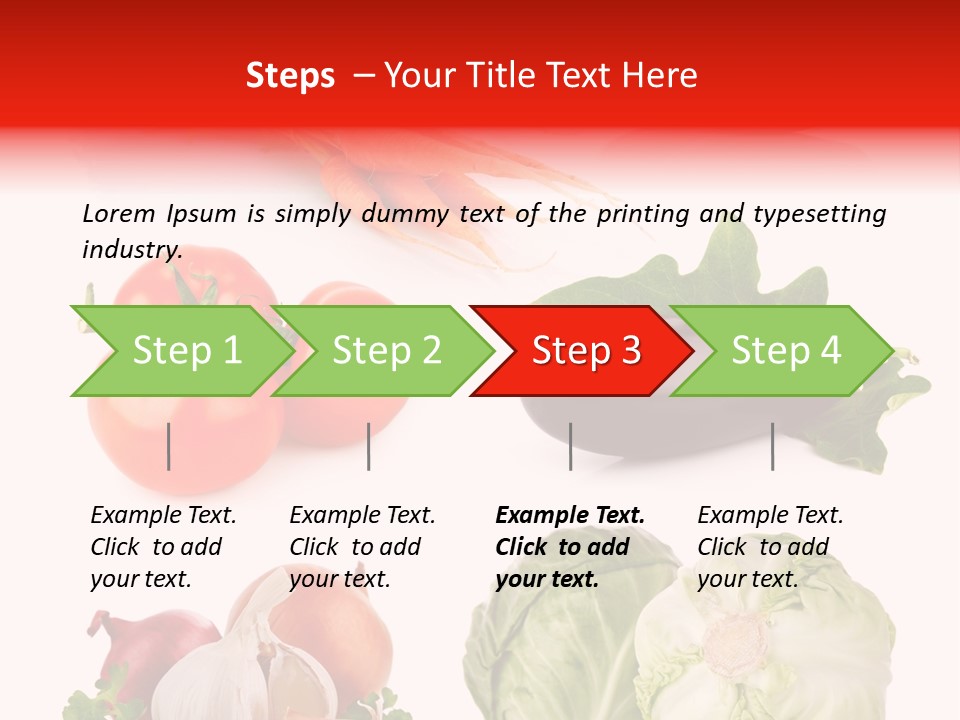 Food Tomato Still Life PowerPoint Template
