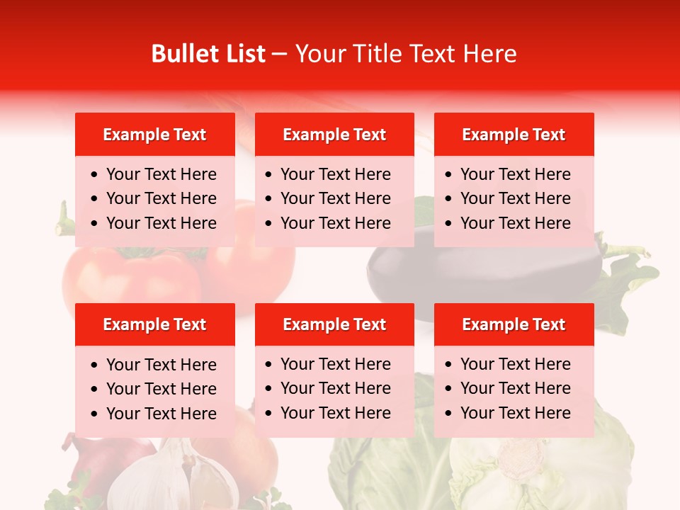 Food Tomato Still Life PowerPoint Template