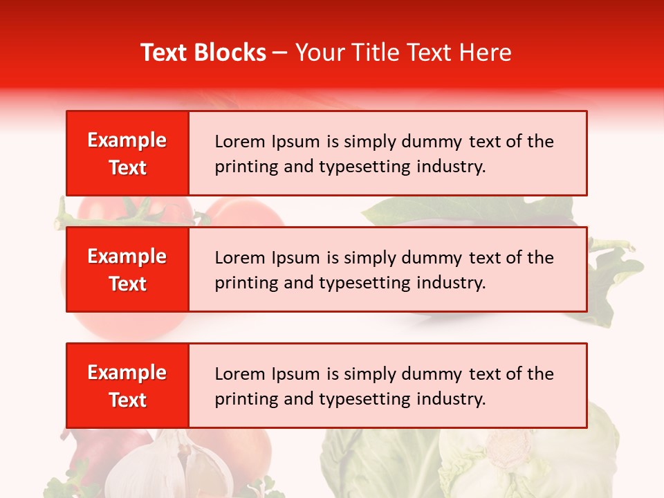 Food Tomato Still Life PowerPoint Template