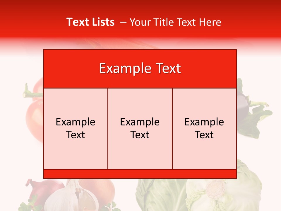 Food Tomato Still Life PowerPoint Template