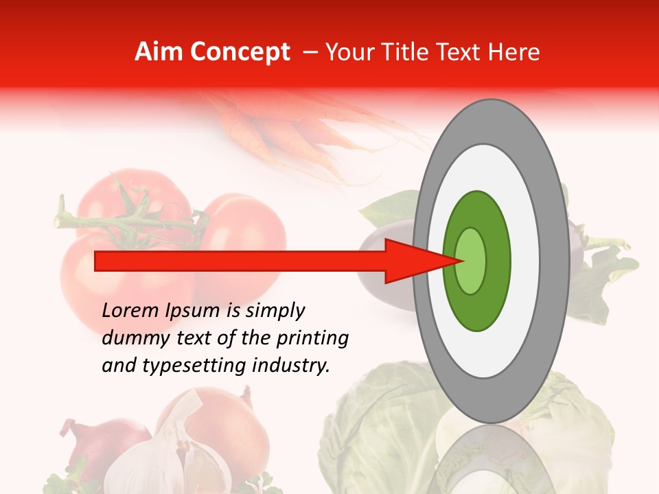 Food Tomato Still Life PowerPoint Template