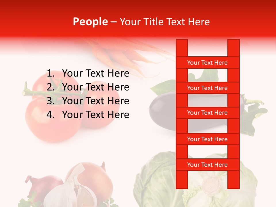 Food Tomato Still Life PowerPoint Template