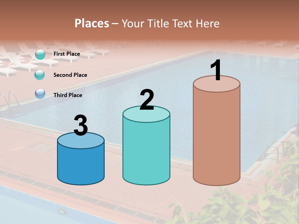 Lounge Corridor Tree PowerPoint Template