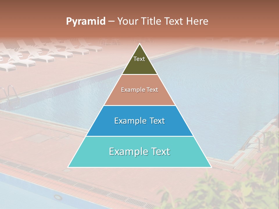 Lounge Corridor Tree PowerPoint Template