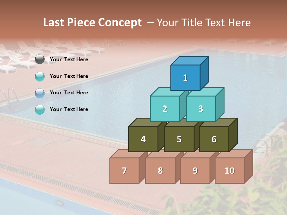 Lounge Corridor Tree PowerPoint Template