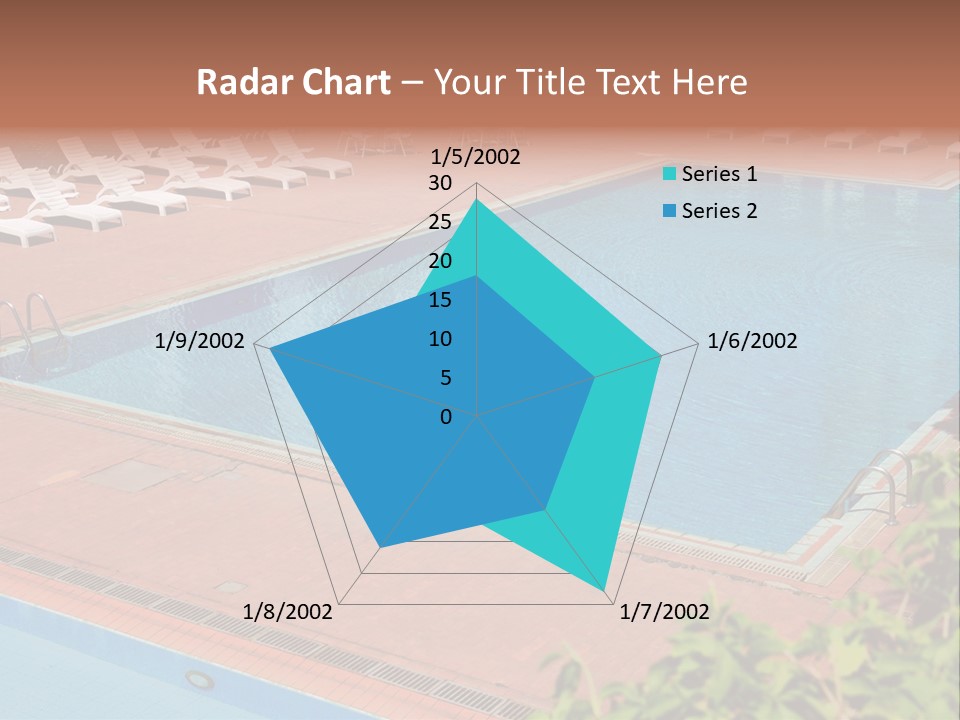 Lounge Corridor Tree PowerPoint Template