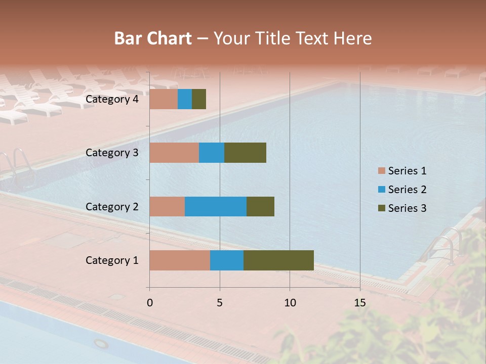 Lounge Corridor Tree PowerPoint Template