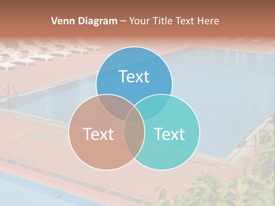 Lounge Corridor Tree PowerPoint Template