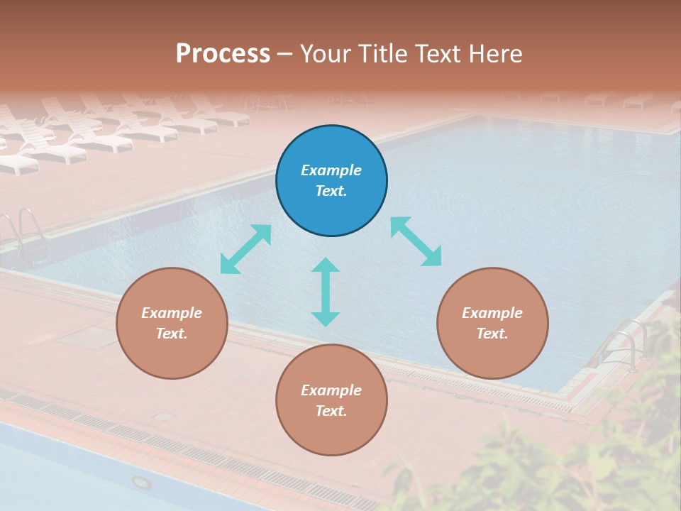Lounge Corridor Tree PowerPoint Template