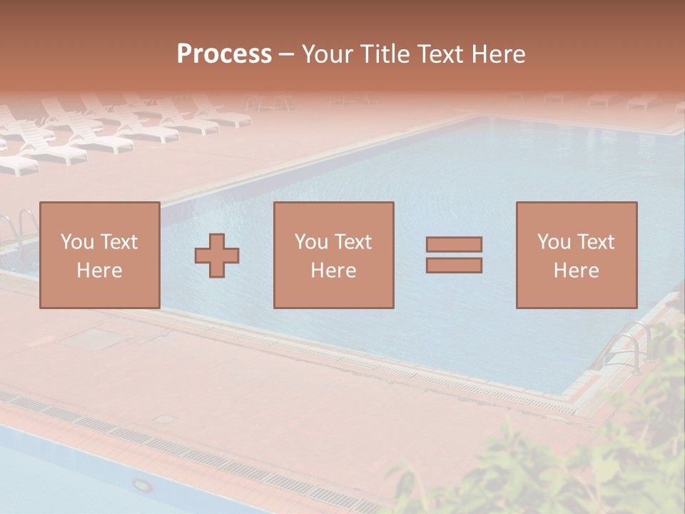 Lounge Corridor Tree PowerPoint Template