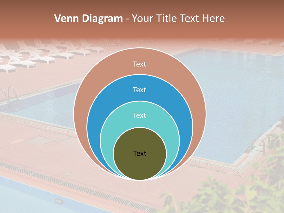 Lounge Corridor Tree PowerPoint Template