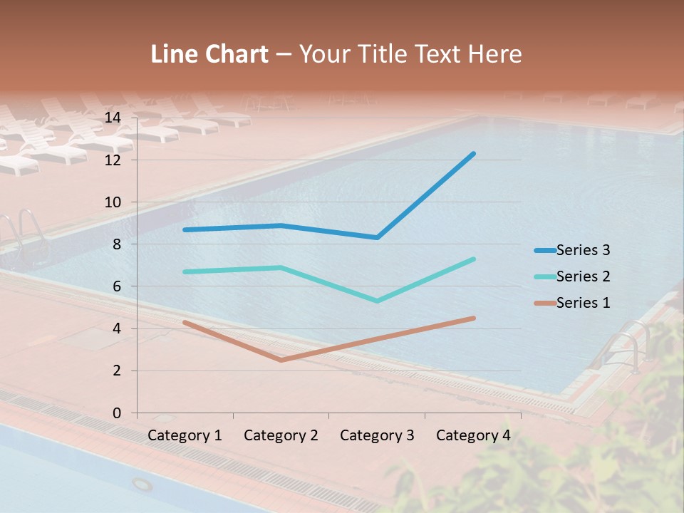 Lounge Corridor Tree PowerPoint Template