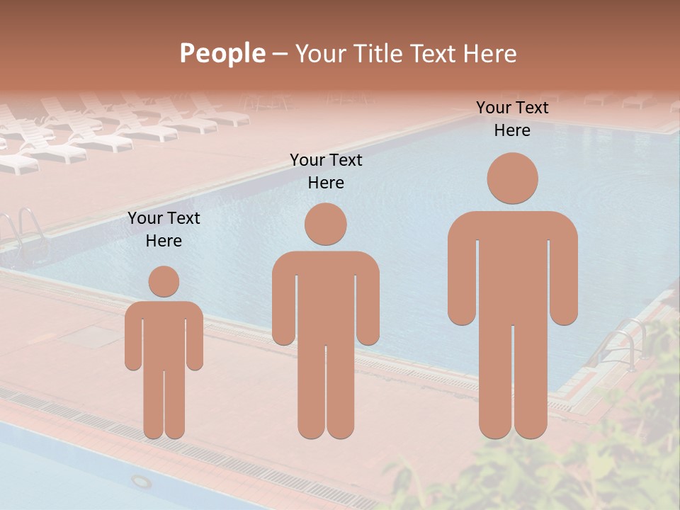 Lounge Corridor Tree PowerPoint Template