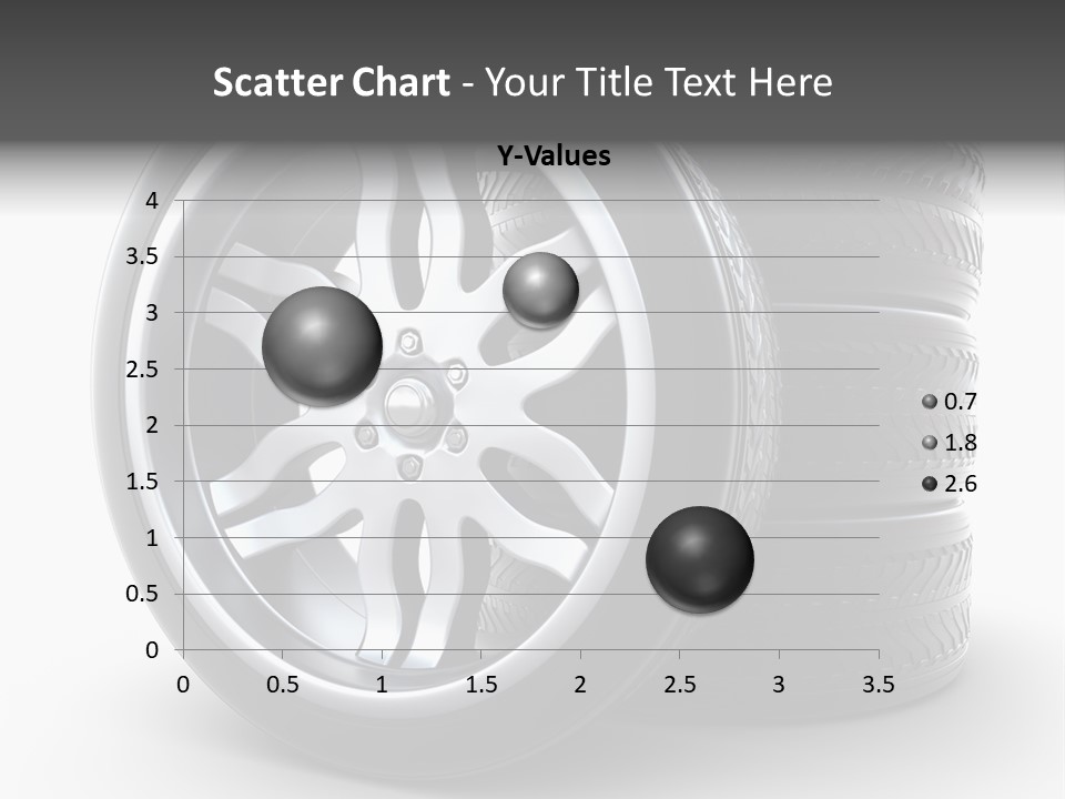 Black Chrome Round PowerPoint Template