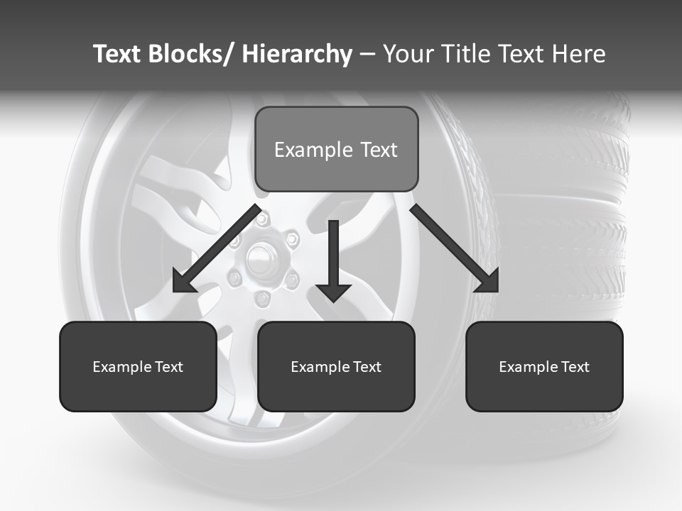 Black Chrome Round PowerPoint Template