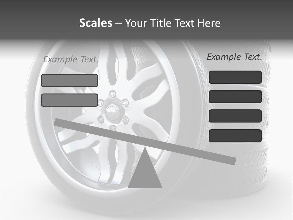 Black Chrome Round PowerPoint Template