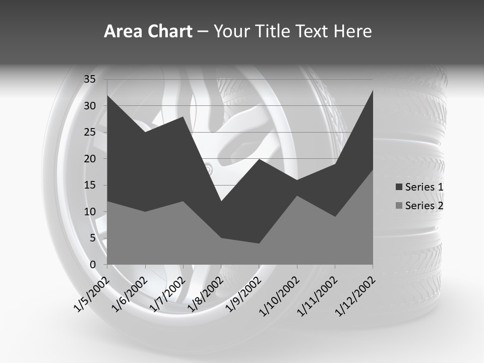 Black Chrome Round PowerPoint Template