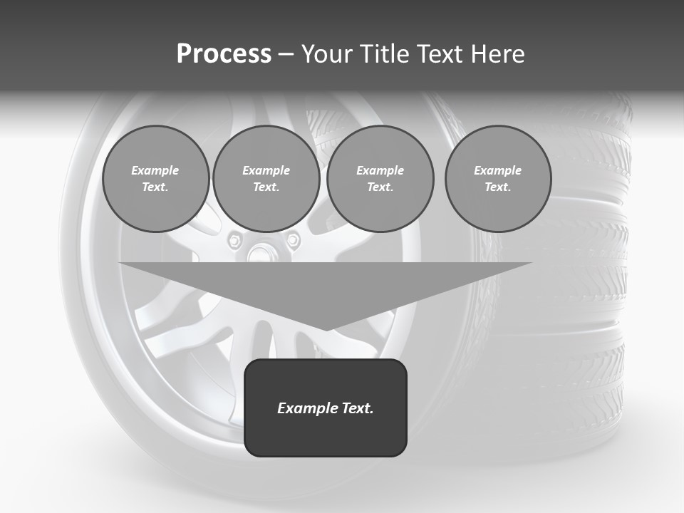 Black Chrome Round PowerPoint Template