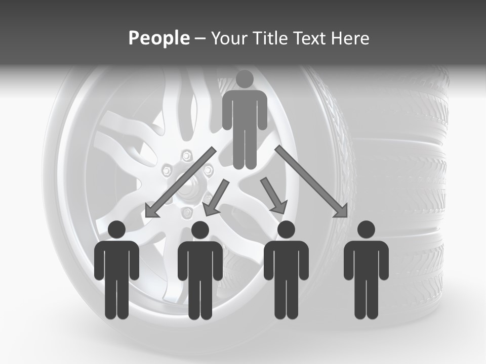 Black Chrome Round PowerPoint Template