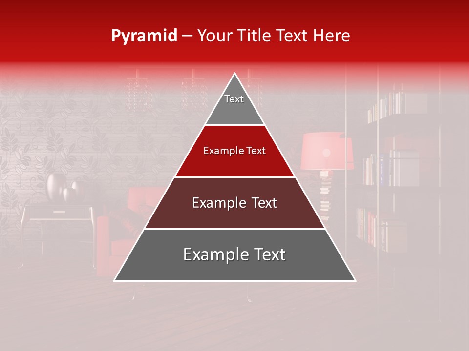 Room Furniture Leather PowerPoint Template