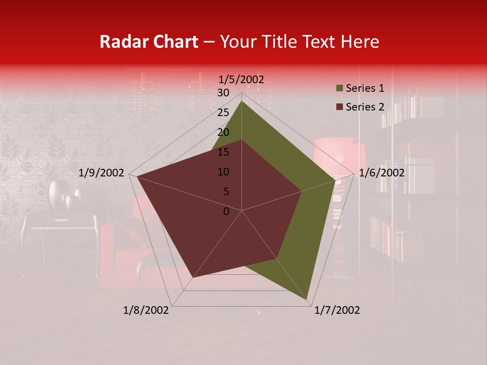 Room Furniture Leather PowerPoint Template