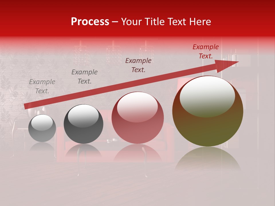 Room Furniture Leather PowerPoint Template