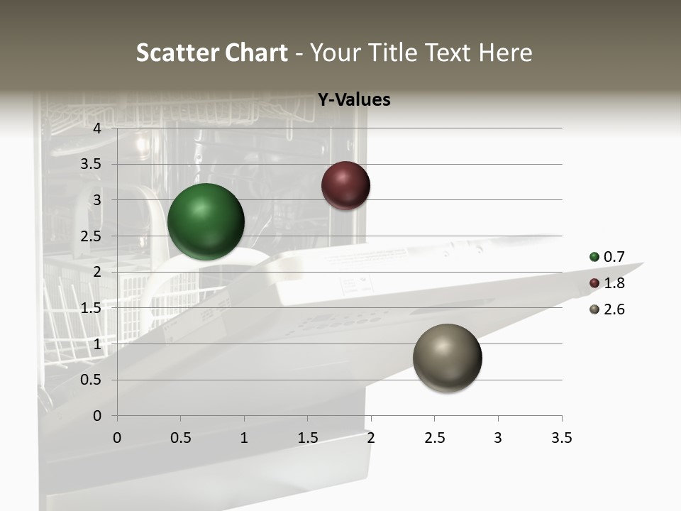 Vacuum Kitchenware House PowerPoint Template