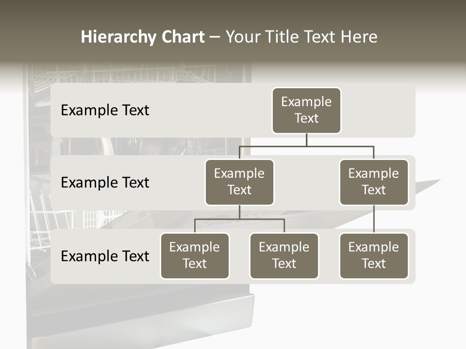 Vacuum Kitchenware House PowerPoint Template