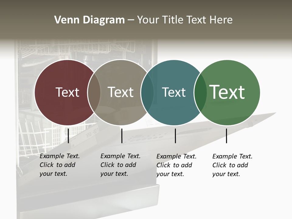 Vacuum Kitchenware House PowerPoint Template