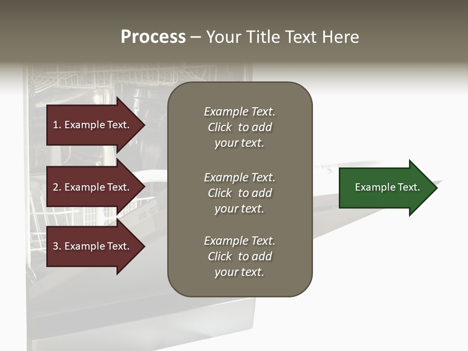 Vacuum Kitchenware House PowerPoint Template