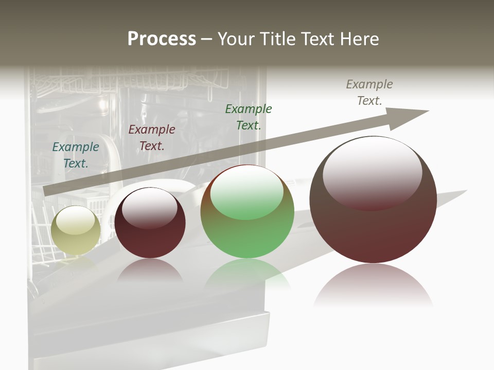 Vacuum Kitchenware House PowerPoint Template