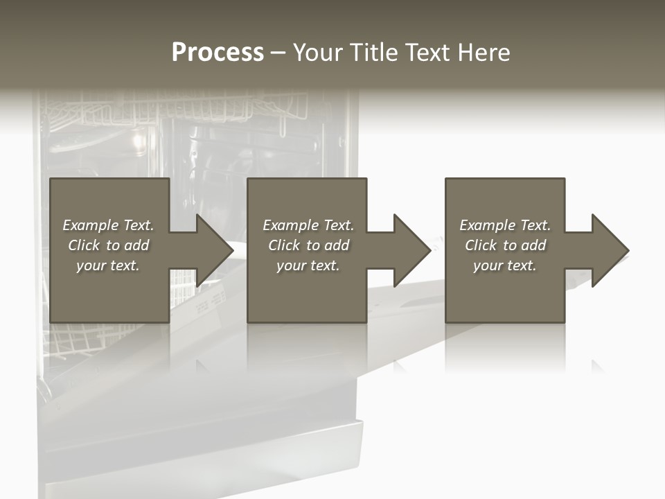 Vacuum Kitchenware House PowerPoint Template