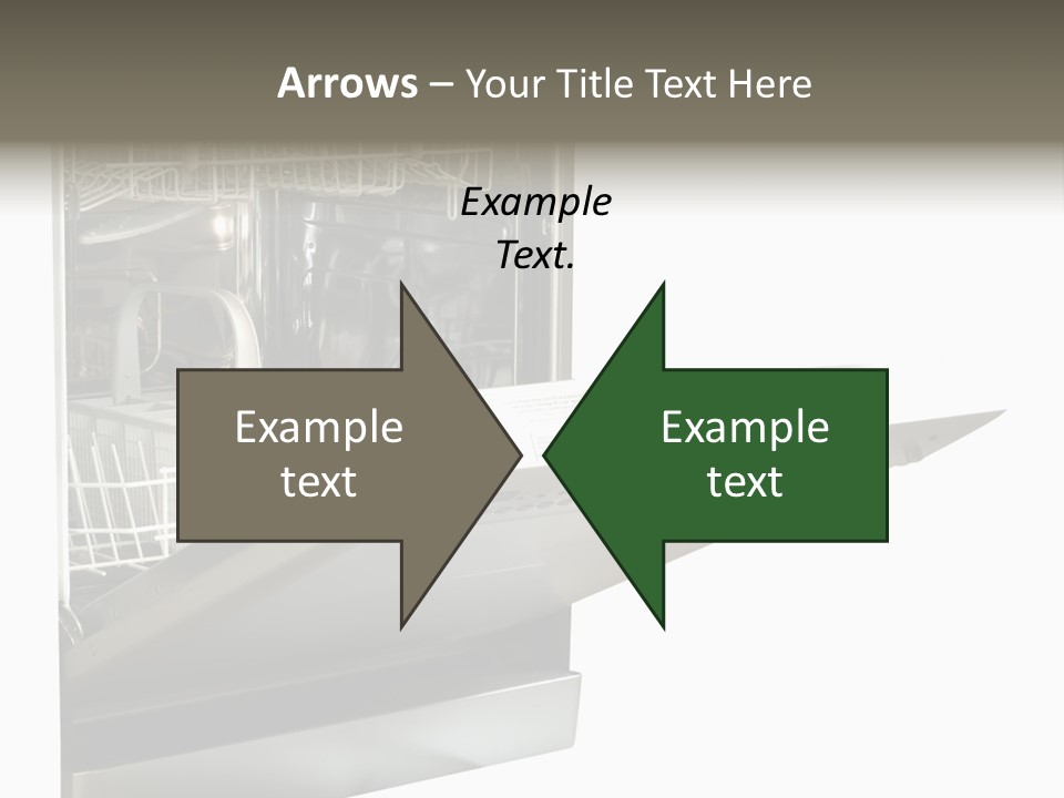 Vacuum Kitchenware House PowerPoint Template