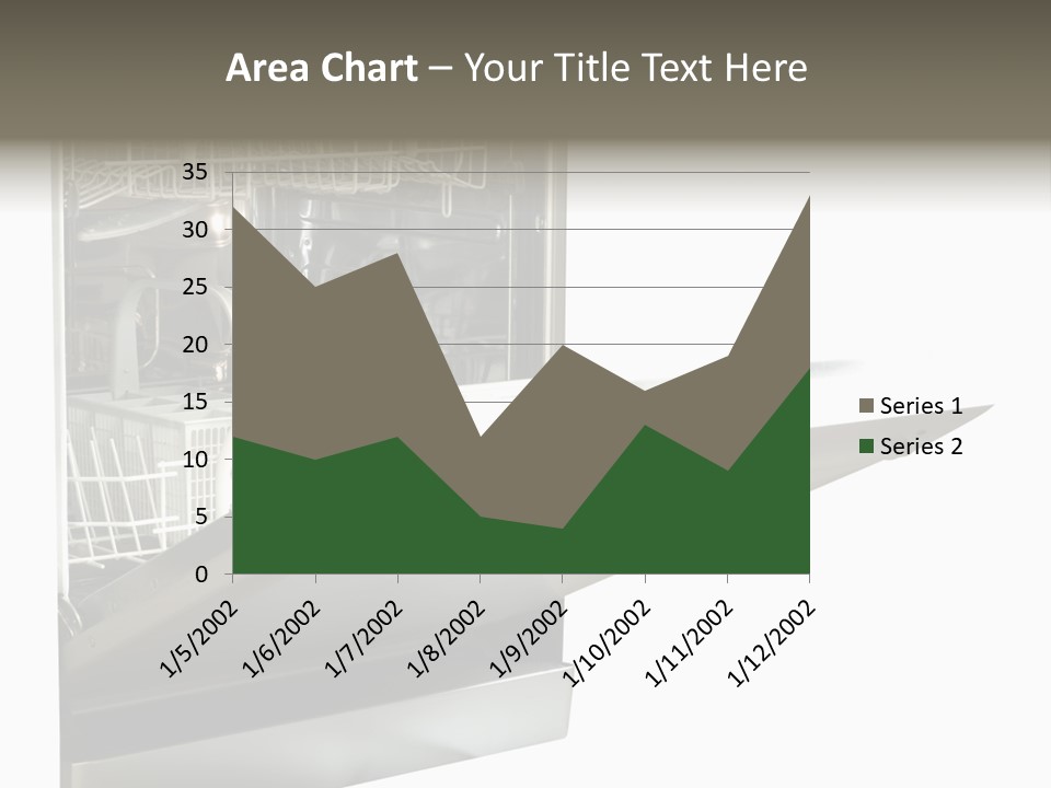 Vacuum Kitchenware House PowerPoint Template