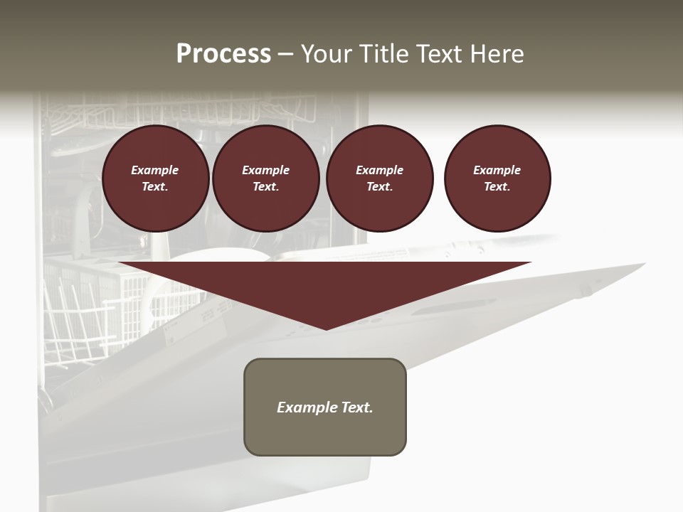 Vacuum Kitchenware House PowerPoint Template