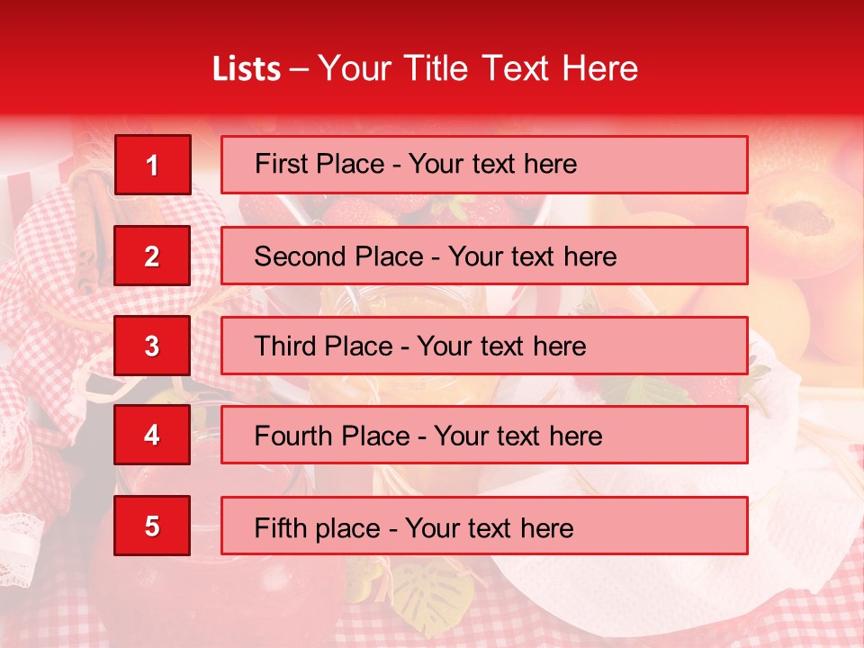 Canned Red Cinnamon PowerPoint Template