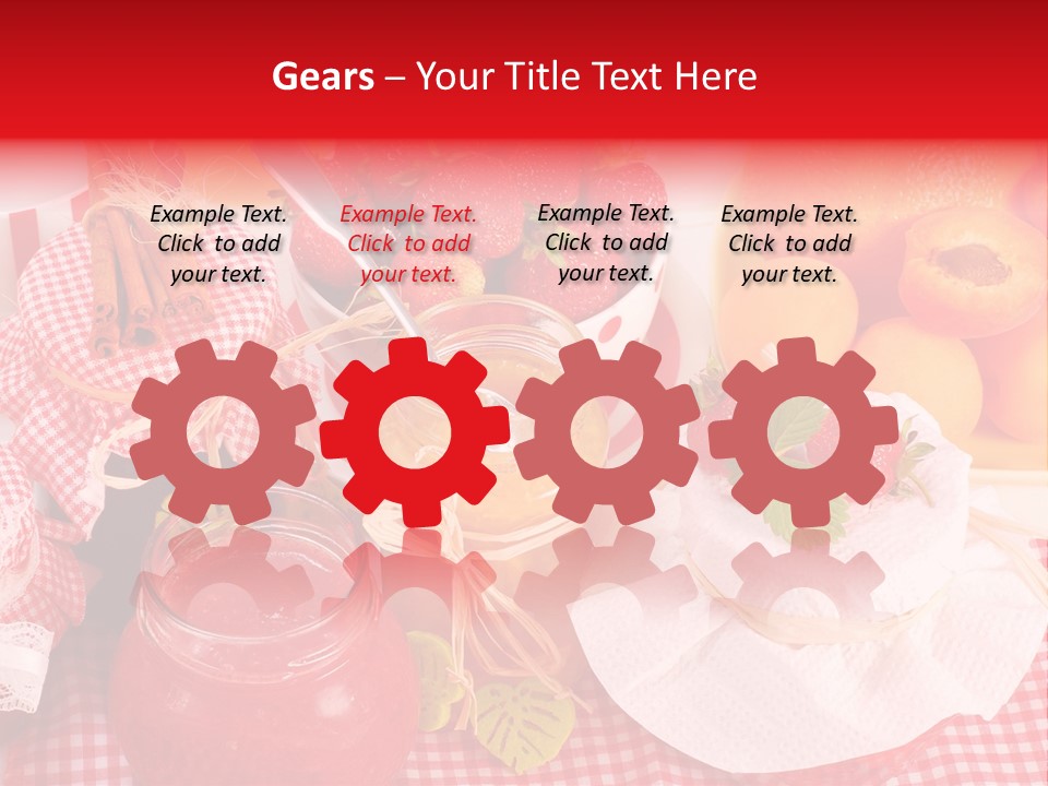Canned Red Cinnamon PowerPoint Template
