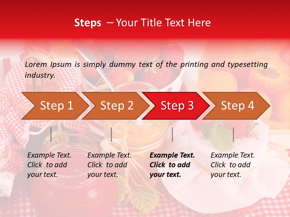 Canned Red Cinnamon PowerPoint Template