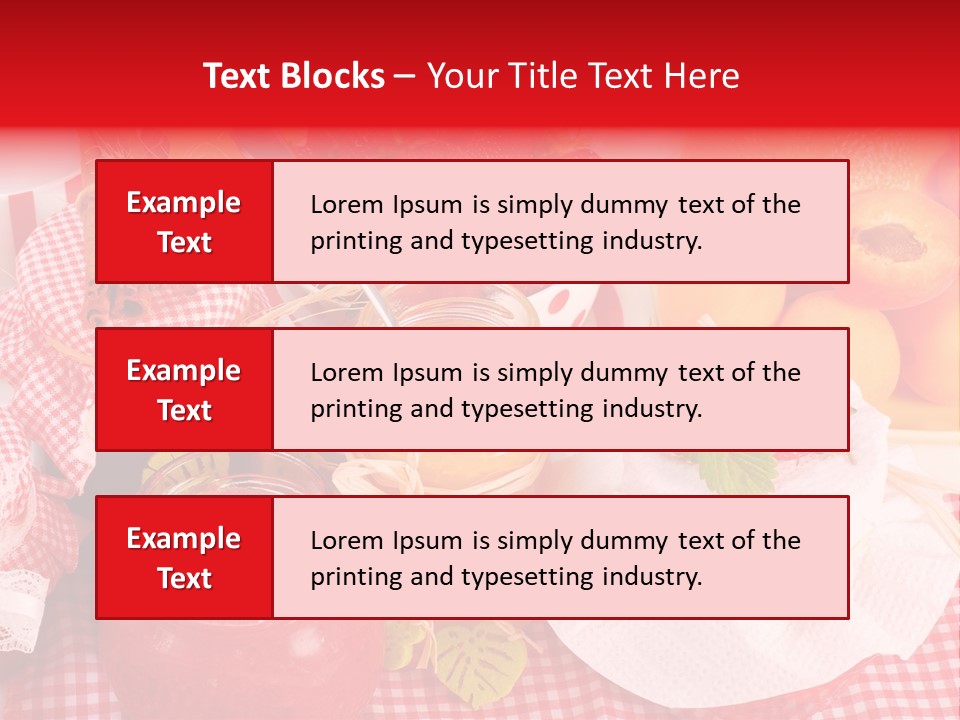 Canned Red Cinnamon PowerPoint Template