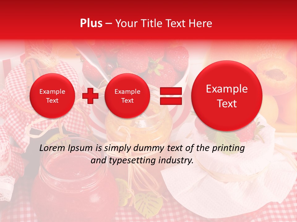 Canned Red Cinnamon PowerPoint Template