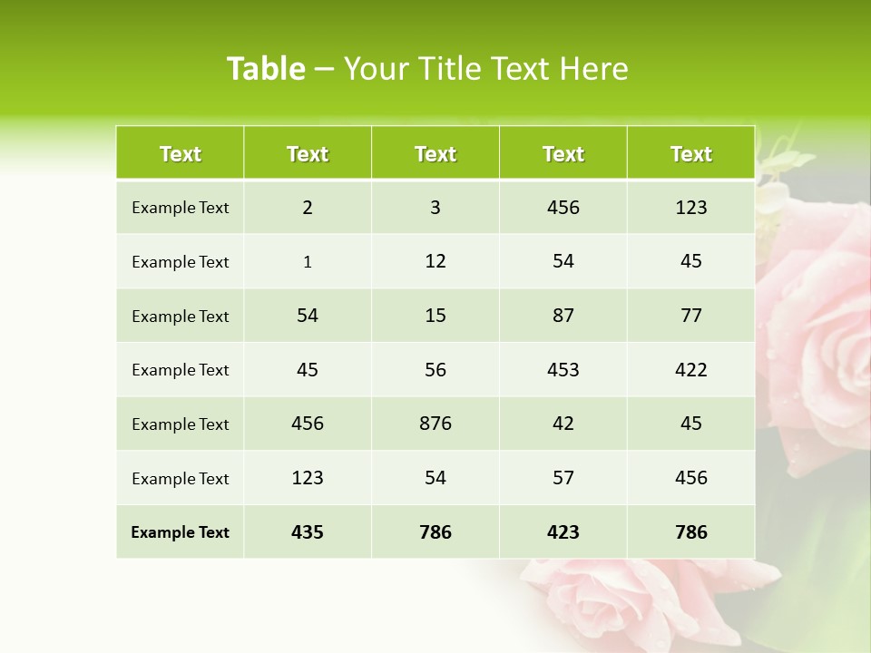 Daisy Valentine Soft PowerPoint Template